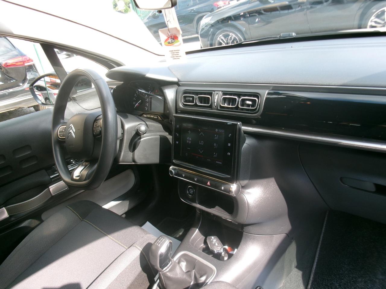 Citroen C3 1.2 83CV E6D PURETECH SHINE 89000 KM CERTIFICATI