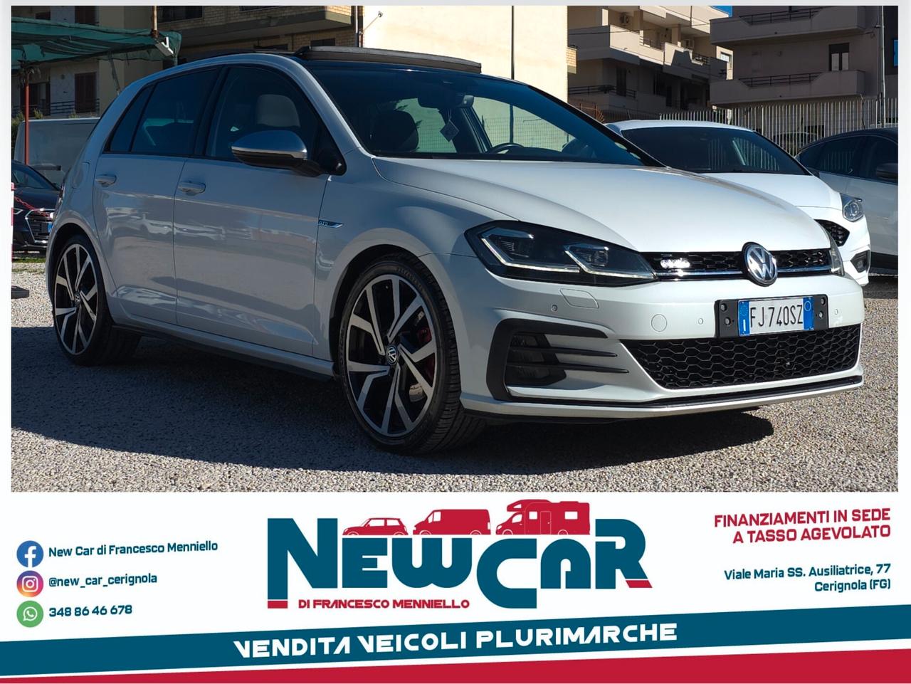 Golf GTD 2.0 Tdi 184cv - DSG - SOUND - TETTO - VIRTUAL