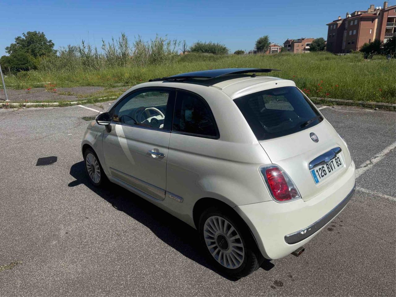 FIAT 500 tetto apribile 90000km garanzia 12 mesi permute