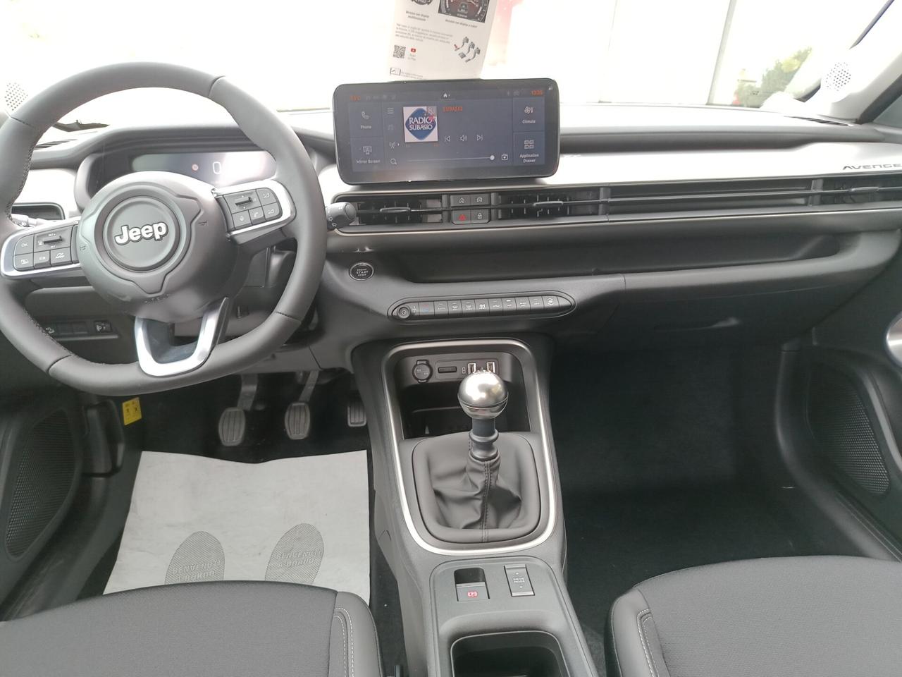 Jeep Avenger 1.2 Turbo 100 CV Longitude