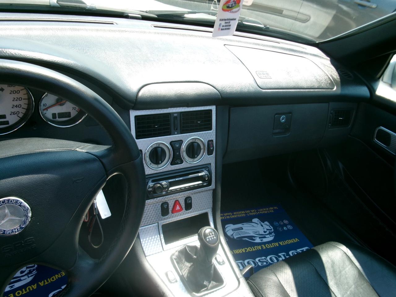 Mercedes-benz SLK 200 BENZINA 2.0 163CV CABRIO *ISCRITTA ASI*