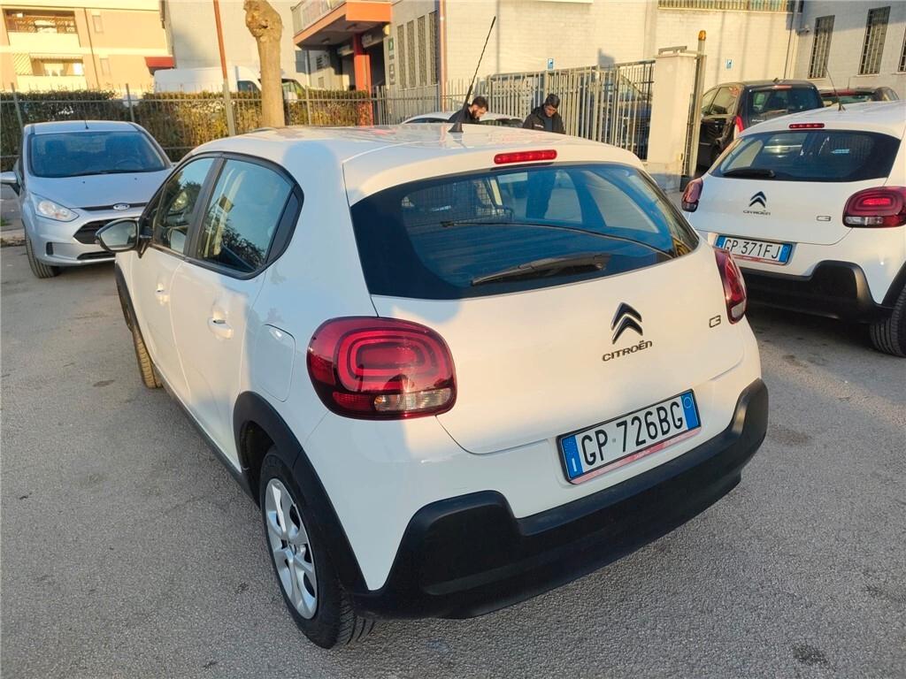 Citroen C3 BlueHDi 100 S&S van Autocarro 2 posti