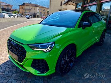 Audi RSQ3 sportback 2.5Quattro CARBO/TETTO/GUSCI
