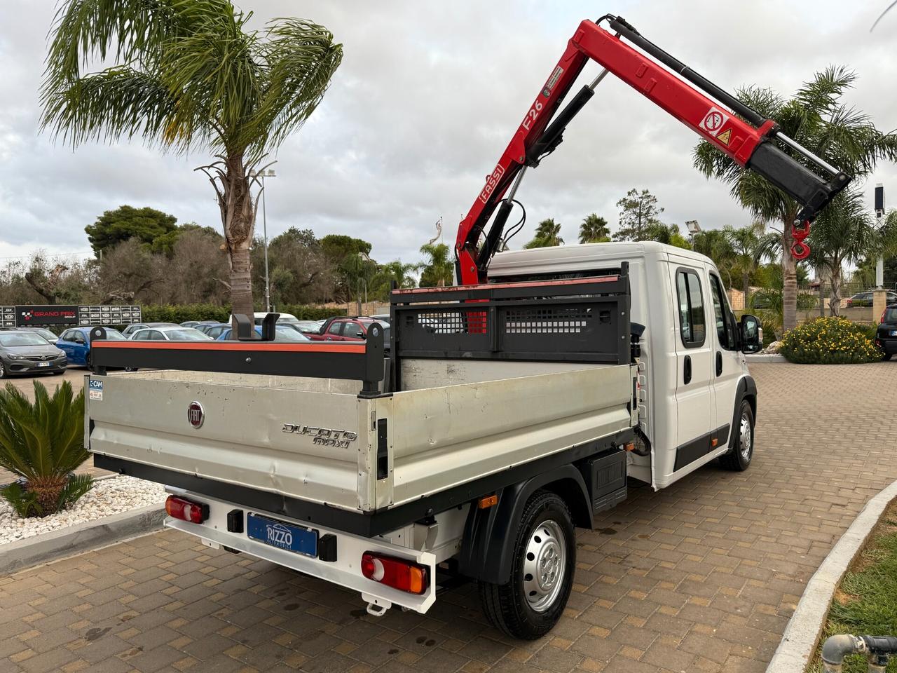 FIAT DUCATO 35 2.3 MJT 130CV MAXI 7 POSTI CON GRU FASSI 26