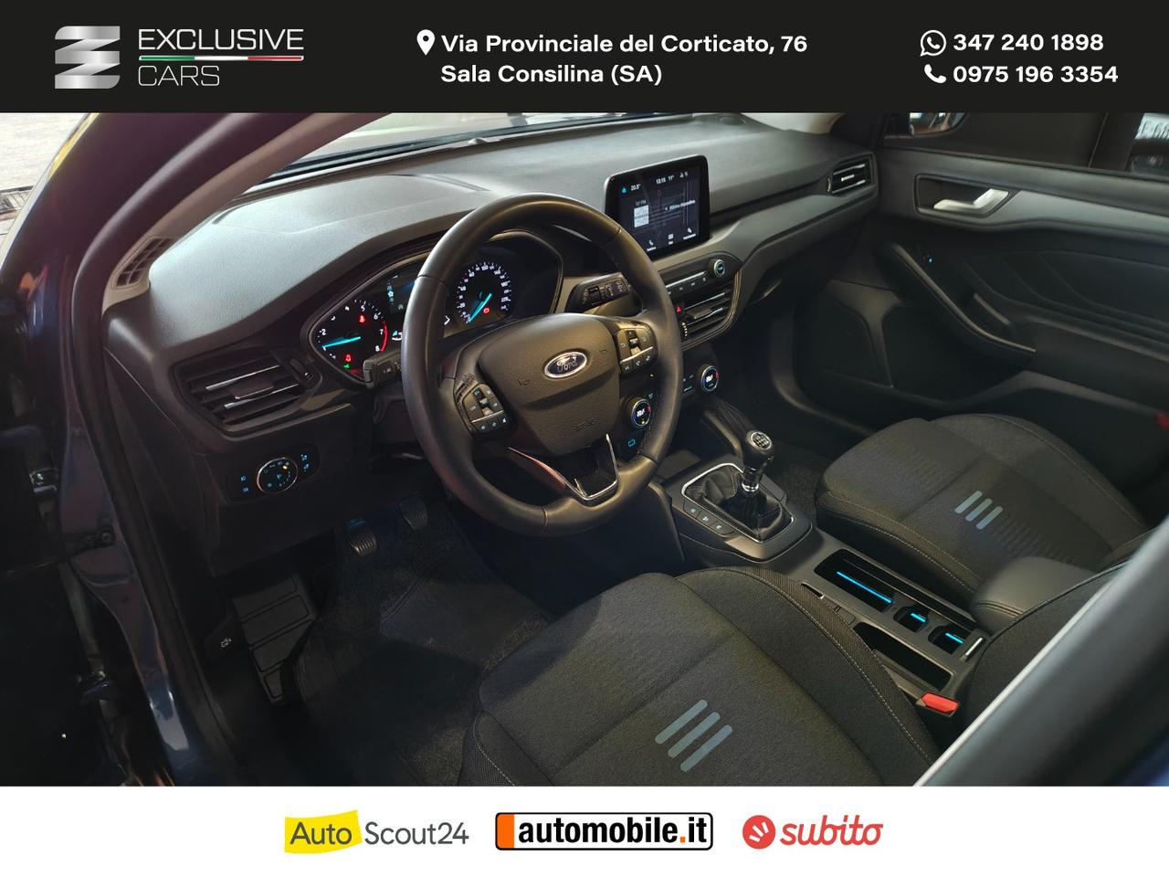 FORD Focus 1.0 EcoBoost Hybr.125 5p. Act.Des. PARI AL NUOVO