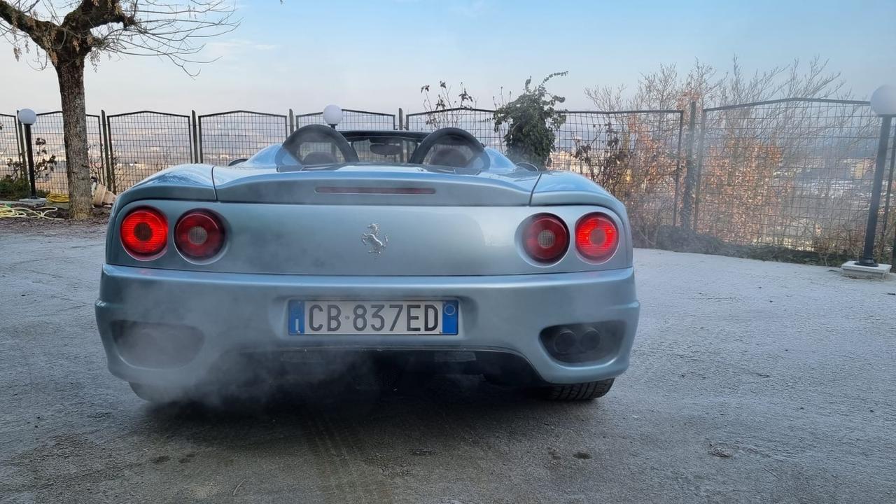 Ferrari 360 Spider F1 asi prima vernice book sempre italiana