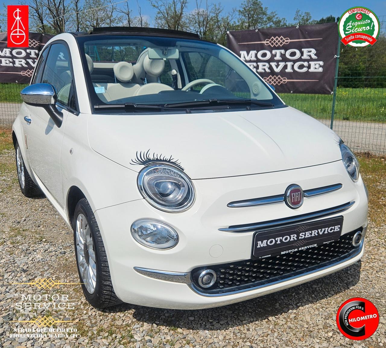 Fiat 500 C 1.2 Lounge PREZZO FINALE E REALE