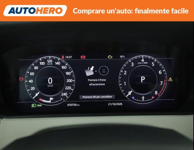 LAND ROVER Range Rover Velar 2.0 Si4 250 CV S