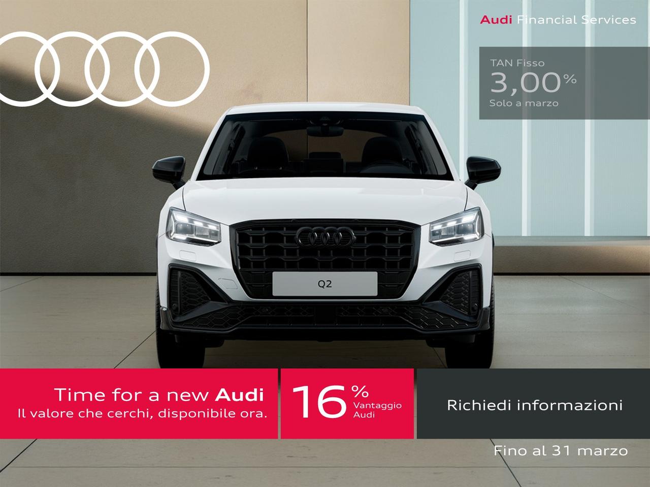 Audi Q2 35 2.0 tdi identity black s-tronic