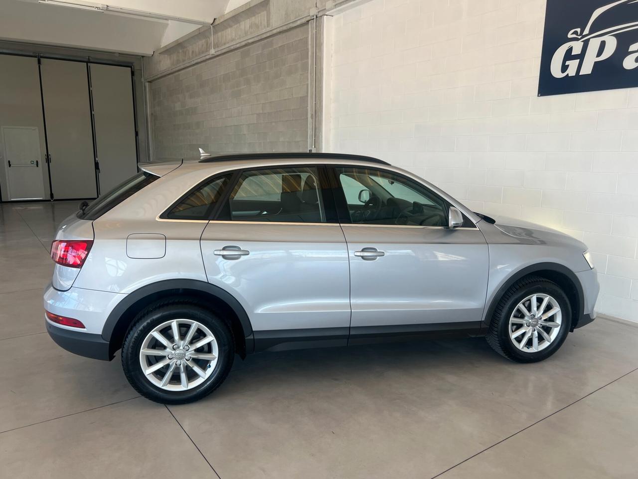 Audi Q3 2.0 TDI 120 CV Business ok neopatentati unico proprietario km 117.590