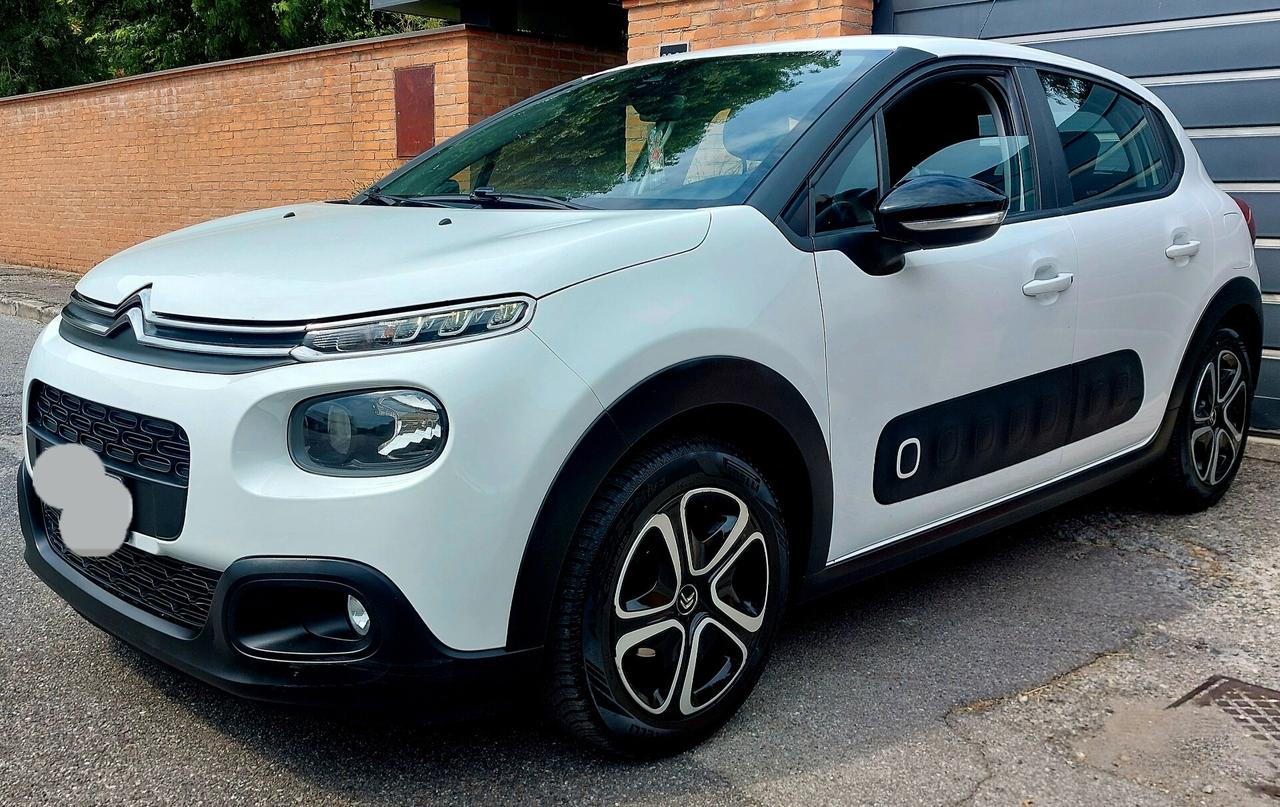 Citroen C3 benzina 1.2 neopatentati anno 2019 euro6B