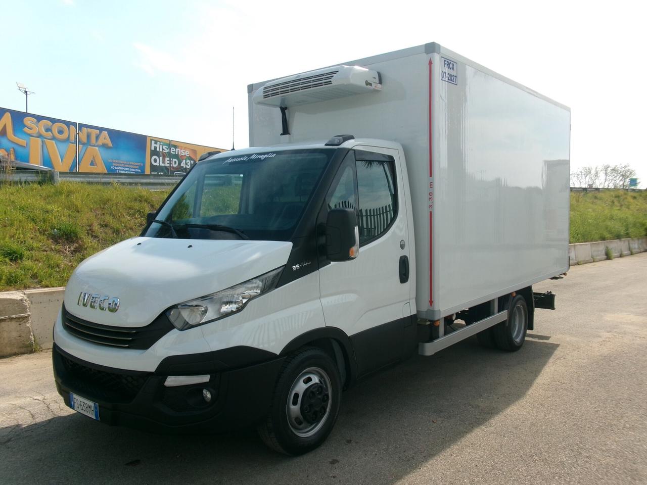 Iveco Daily 35C14 2.3 140CV FRIGO FRCX 07/2027 HY-MATIC 7 PEDA