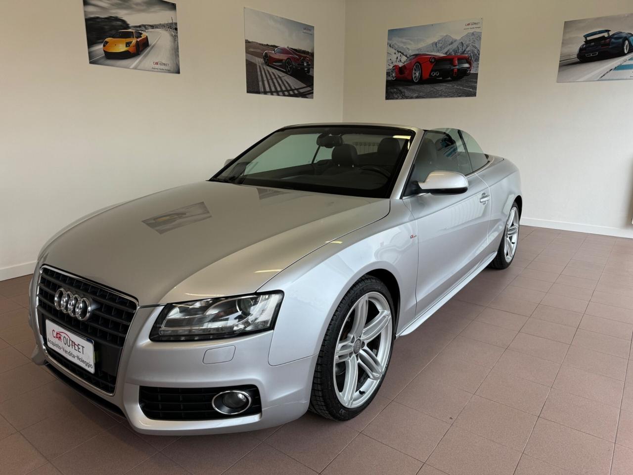 Audi A5 Cabrio 2.0 TDI 177 CV S-Line Navi tagliandata