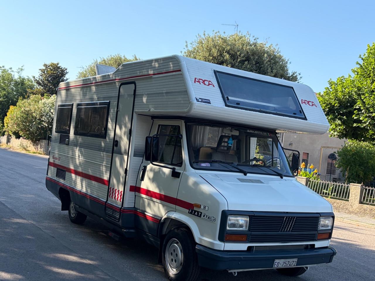 Arca Fiat Ducato Europa 92 376 mansardato 6 posti