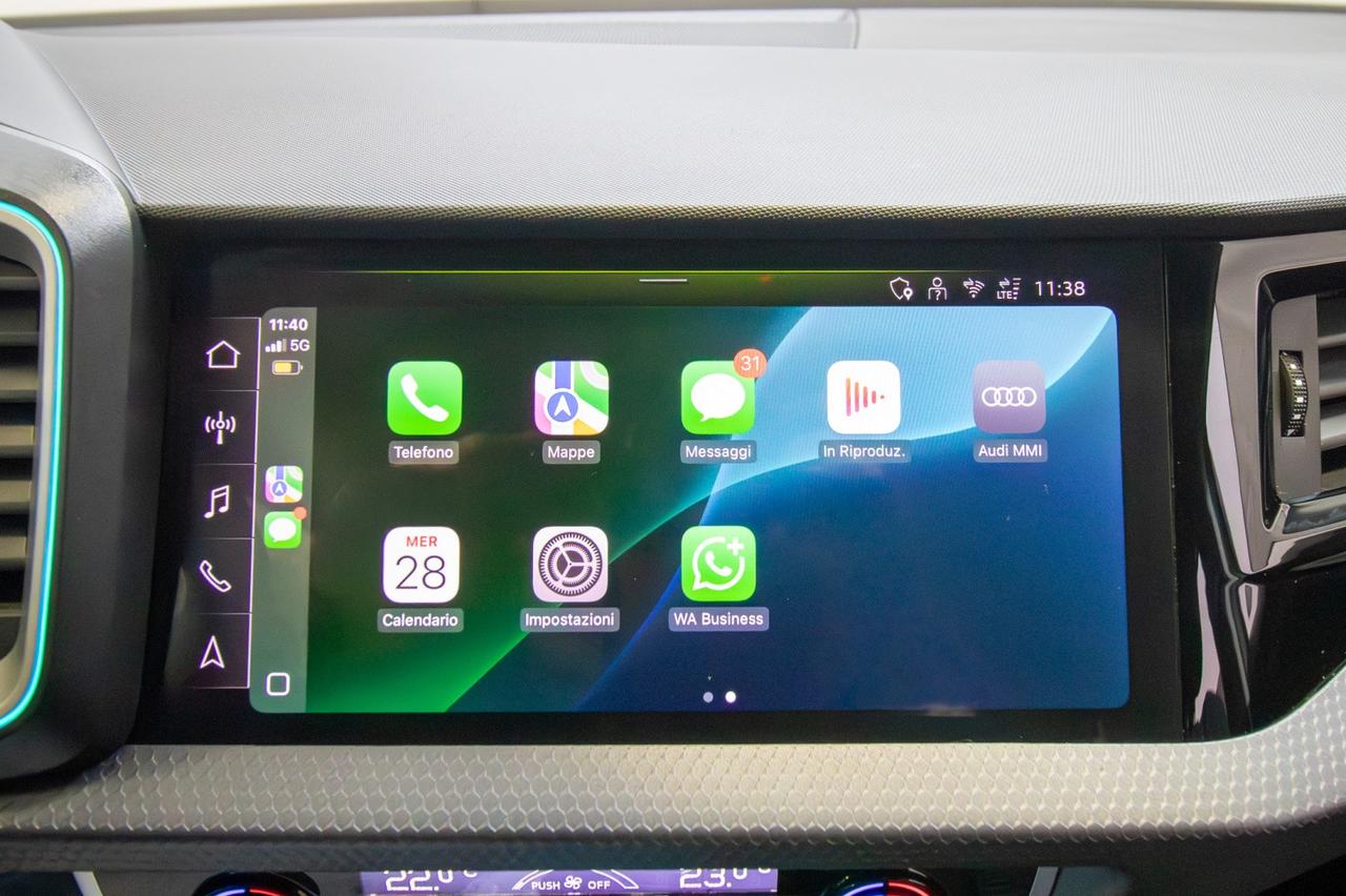 Audi A1 Sportback 30 Tfsi S Line S-tronic Black Identity