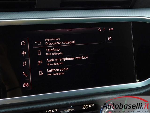 AUDI Q3 SPORTBACK 40 TDI 190CV QUATTRO S TRONIC