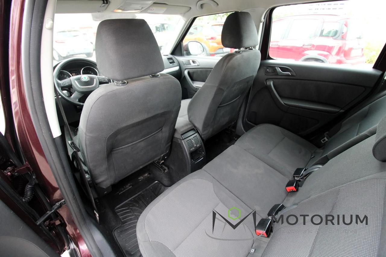 Skoda Yeti 1.6 tdi Elegance (experience) Greenline