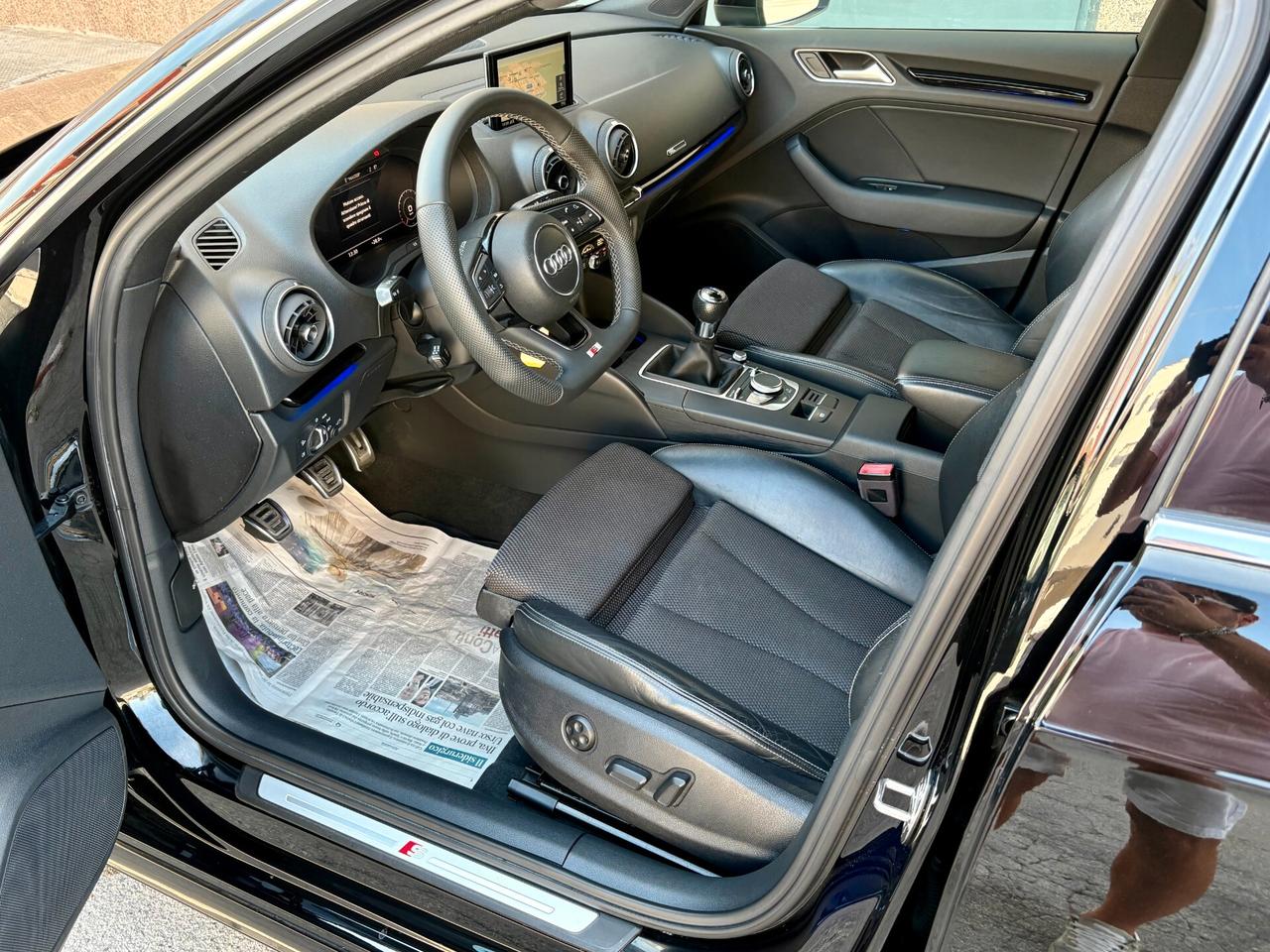 Audi a3 SPB 1.6 tdi 116cv -"S-LINE x 2- VIRTUAL"-'20
