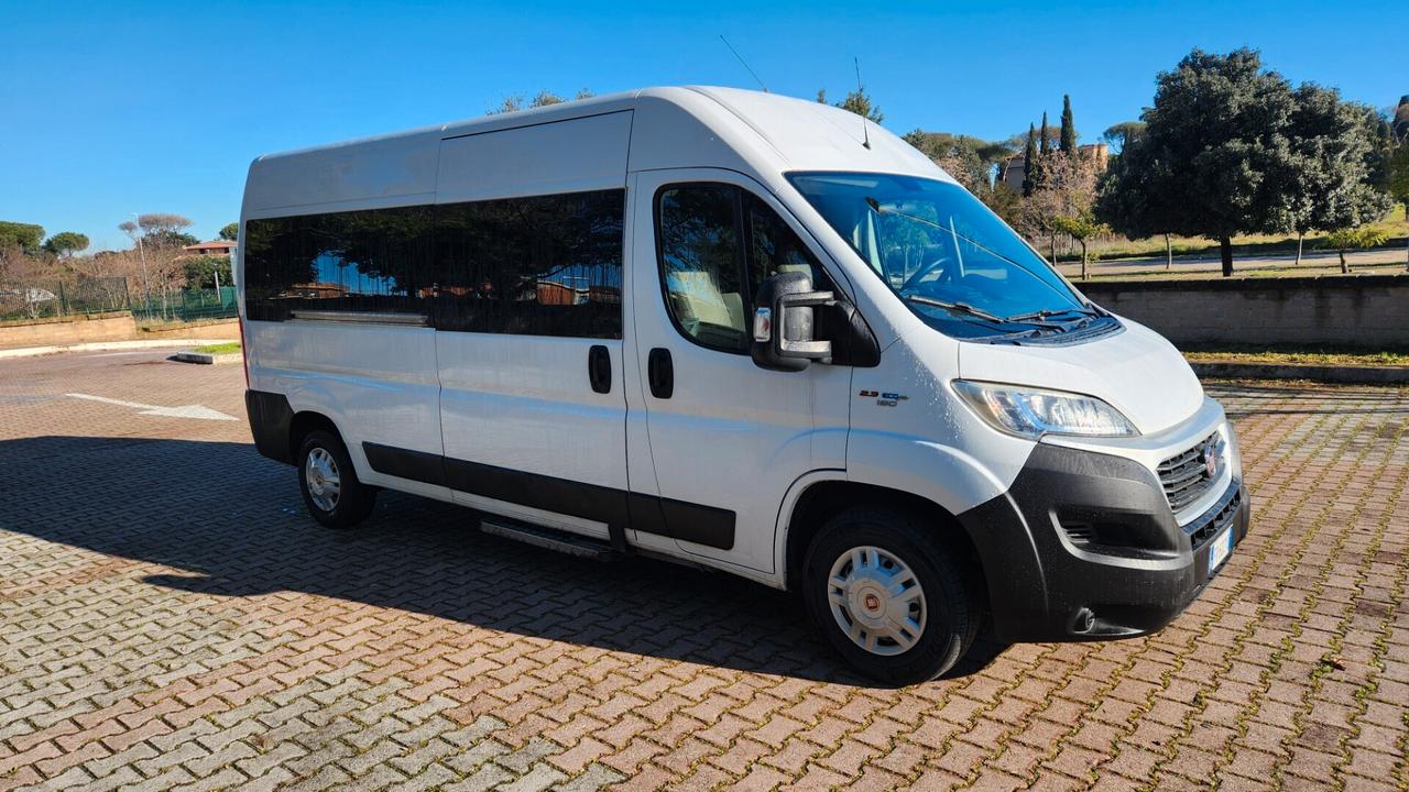 Fiat Ducato 35 2.3 MJT 150CV PLM-TM Furgone 9 posti Panorama