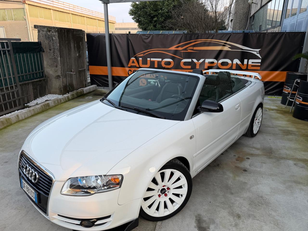 AUDI A4 S-LINE CABRIO 2.0 TDI 6MARCE MANUALE