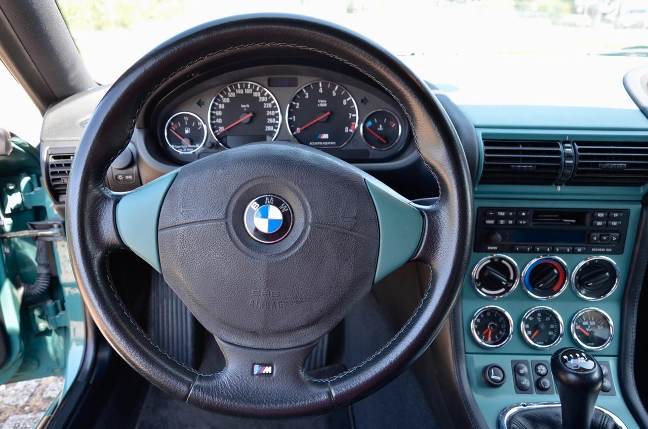 BMW Z3 M COUPE 3.2 321cv MANUALE, PERFETTA, SERVICE BOOK BMW, UFF ITALIANA, PERMUTE