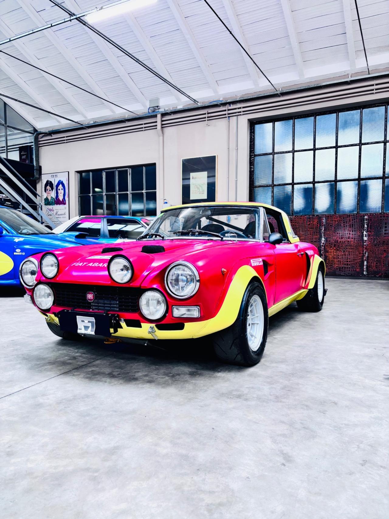 Abarth 124 Rally gruppo 4 (CSA) - 1975 Documenti d'Epoca Originali Raro Esemplare