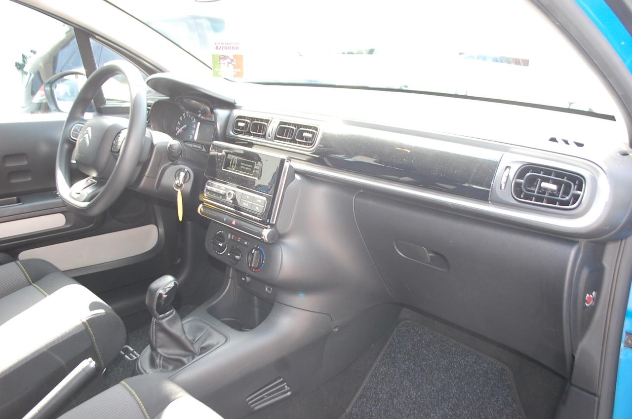 Citroen C3 1.2 puretech 83CV Feel S&S Uff Italy Bicolor USB