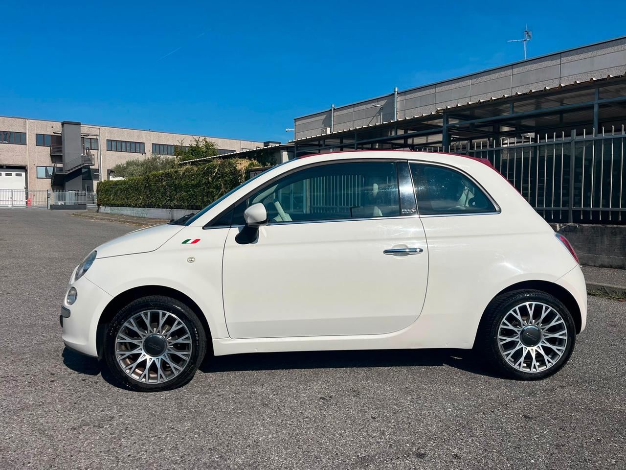 Fiat 500 1.2 benz cabrio solo 59.000 km