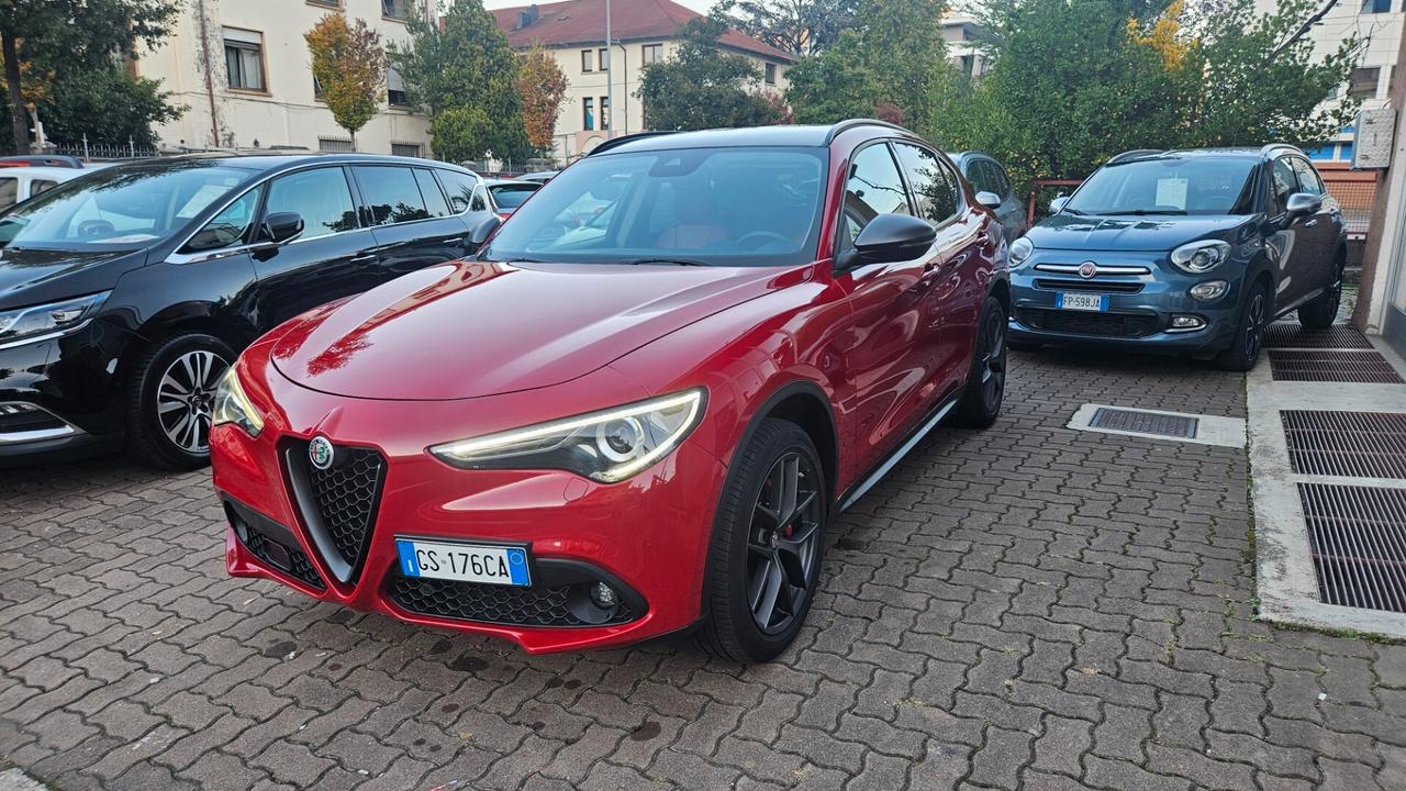 Alfa Romeo Stelvio 2.2 t Q4 210cv auto PELLE-CAM-CERCHI 20"