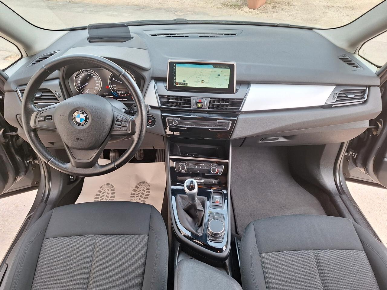 Bmw 216d GRAN TOURER 7 POSTI NAVI 2018