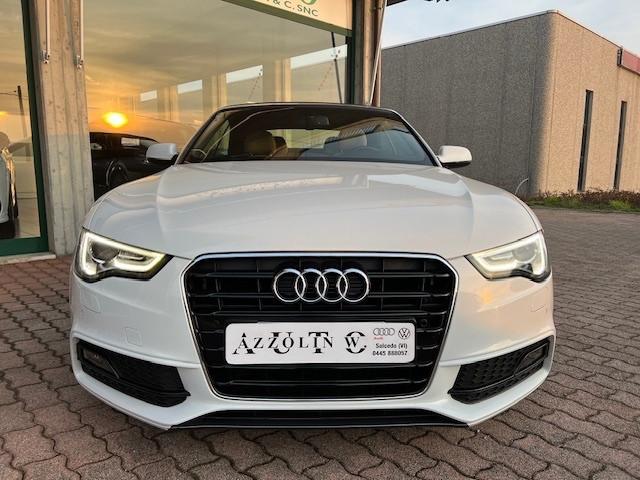 Audi A5 Cabrio 2.0 tdi 190cv S-line, Navi, Pelle, 19"