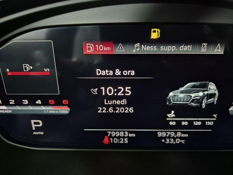 Audi Q5 I 2021 Sportback Sportback 40 2.0 tdi mhev 12V Identity Black qu