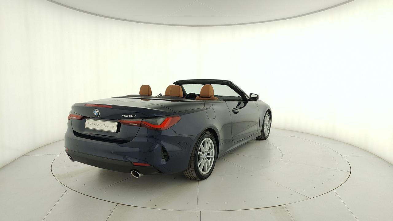 BMW Serie 4 G23 2020 Cabrio - Serie 4 G23 2020 Cabrio - 420d Cabrio mhev 48V Sport auto