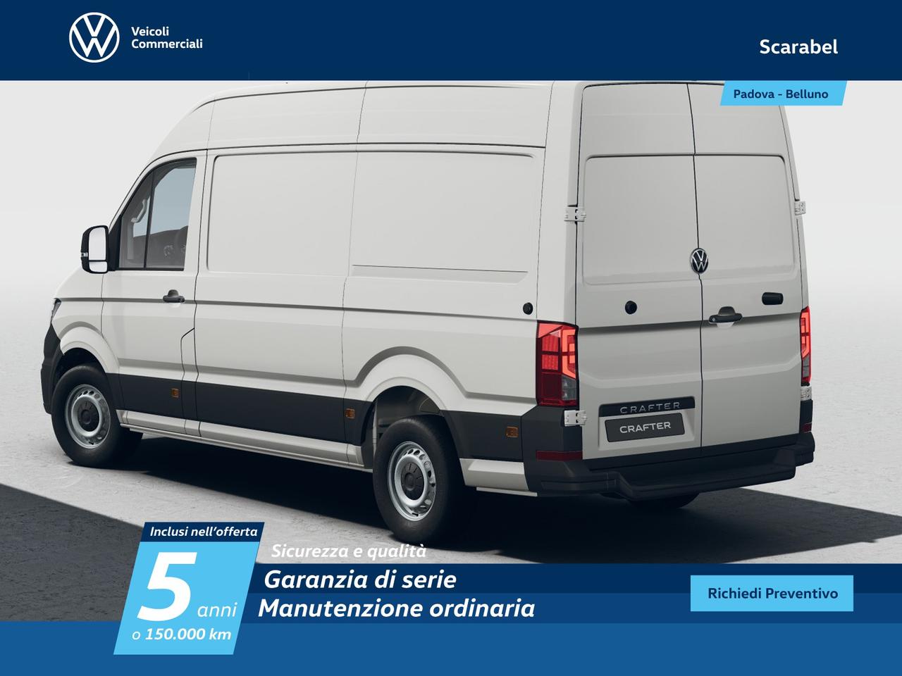 Volkswagen Crafter 30 2.0 tdi 140cv l3h3 logistic