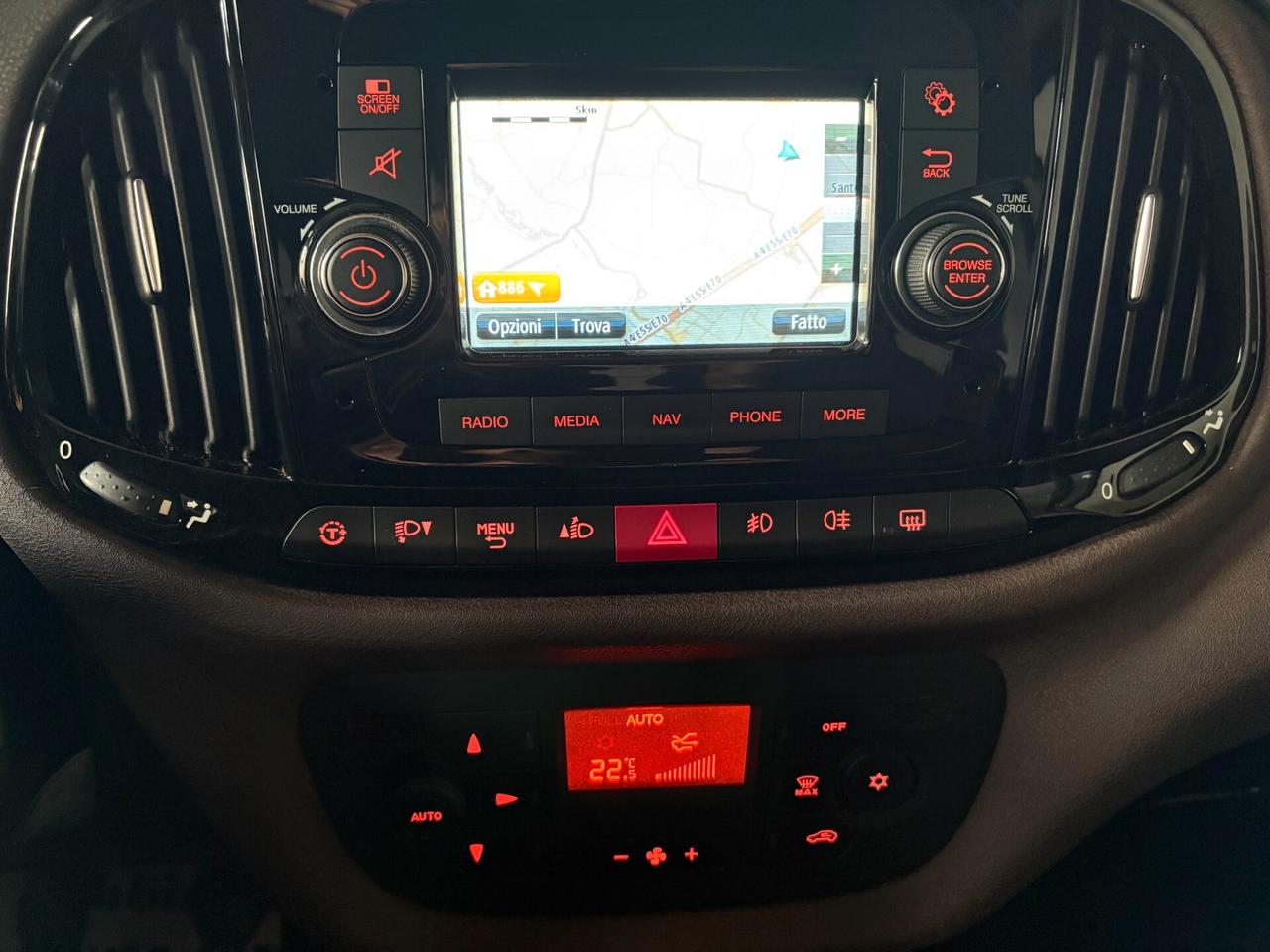 Fiat Doblo TREKKING 1.6 M-Jet 120cv GANCIO TRAINO