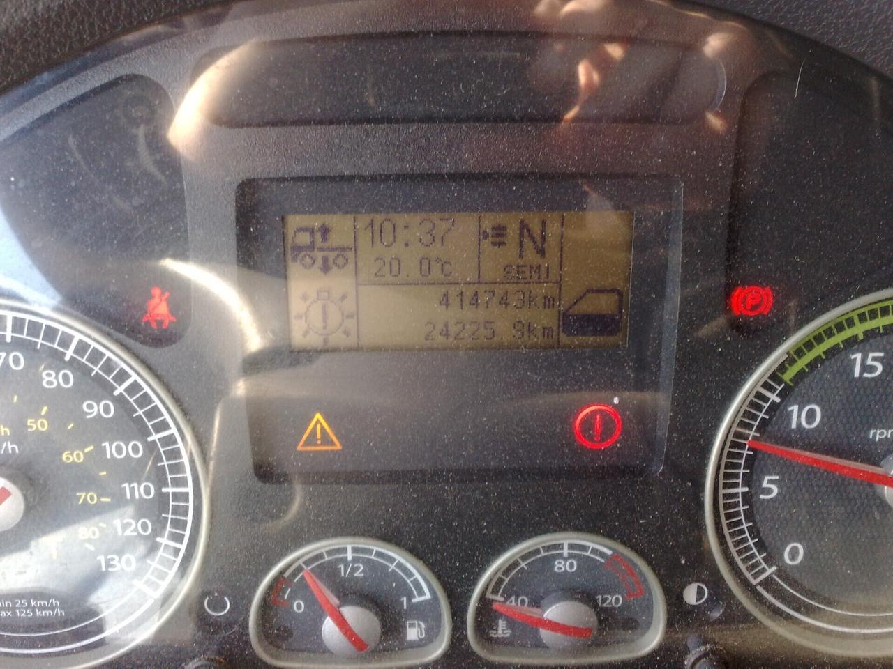 Iveco 75E14 CENTINA ALZA-ABBASSA + SPONDA - 2012