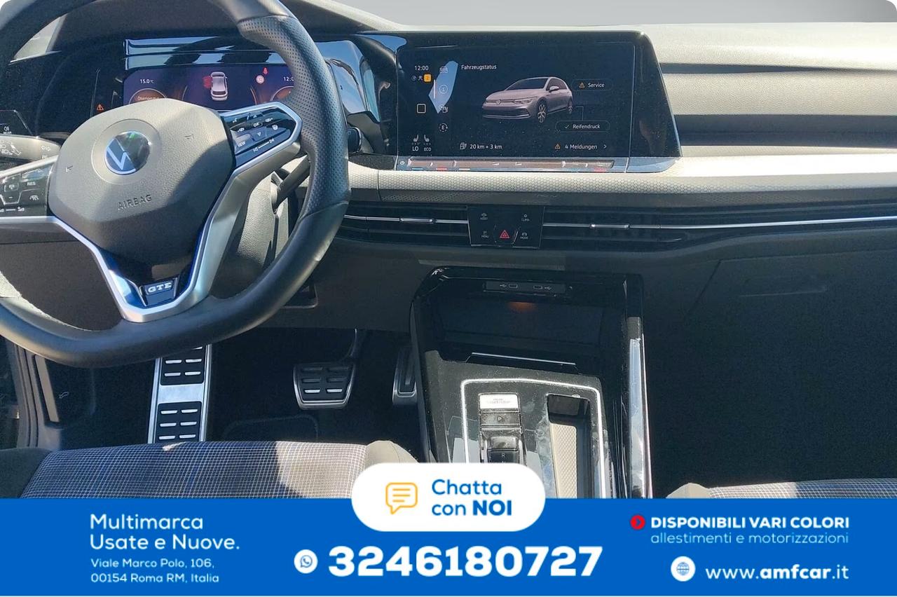 Volkswagen Golf 1.4 GTE e-Hybrid RearView