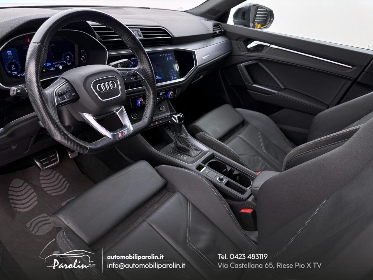 Audi Q3 Sportback 45 1.4 tfsi e S-line edition s-tronic ACC-pelle