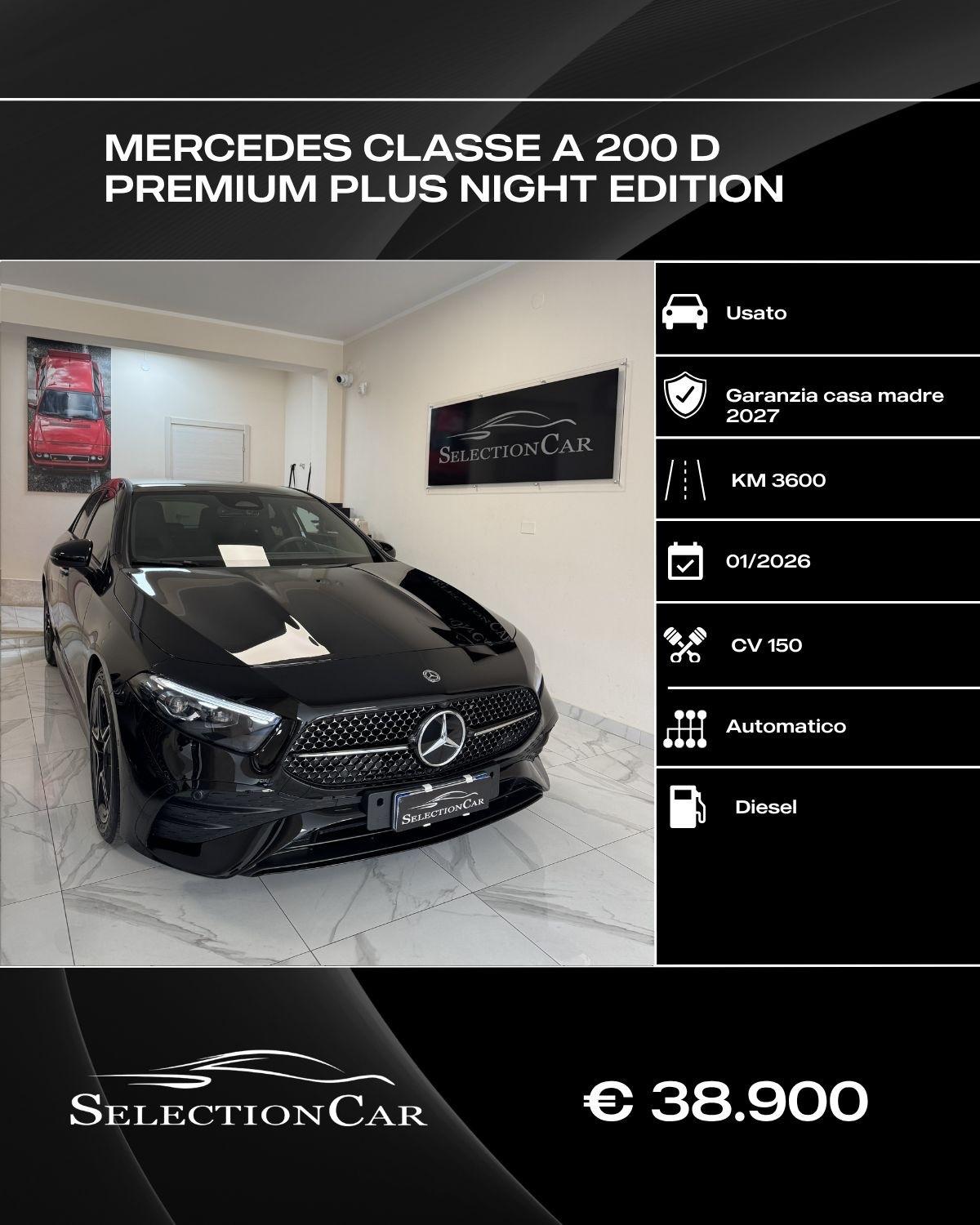 Mercedes-benz A 200 d Automatic AMG Line Advanced Plus
