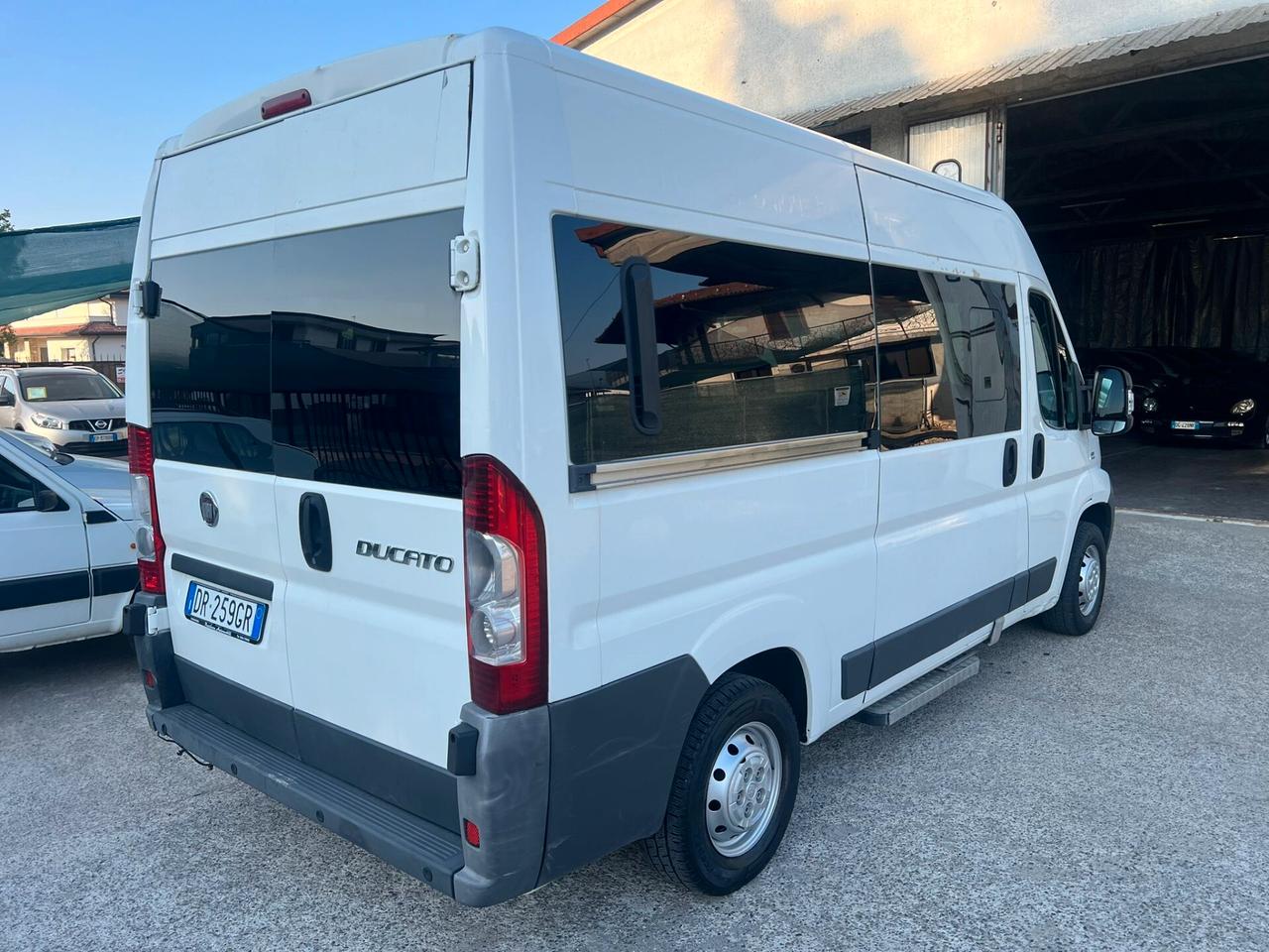 Fiat Ducato 35 2.3 MJT PLM-TA Vetrato Maxi 9 posti +PEDANA ELETTRICA POST