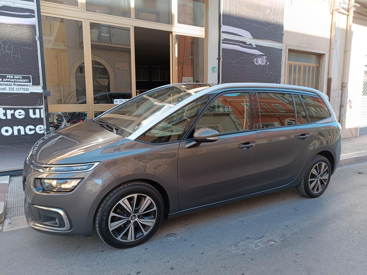 Citroen Grand C4 Picasso BlueHDi 120 CV SHINE AUTOMATICA NAVI CAMERA 7 POSTI