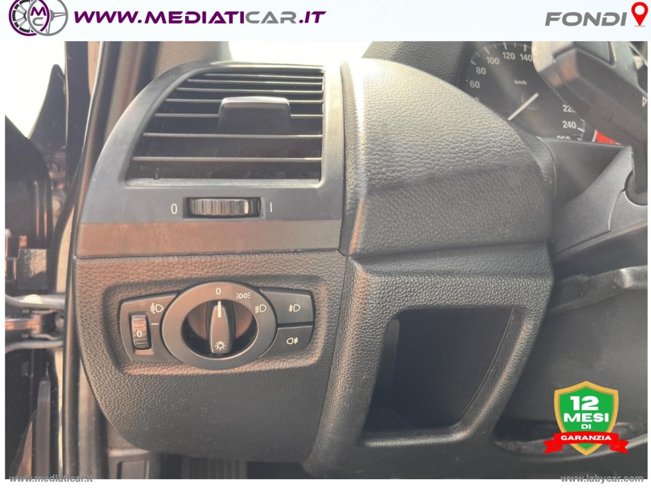 BMW 120d 5p. Attiva DPF