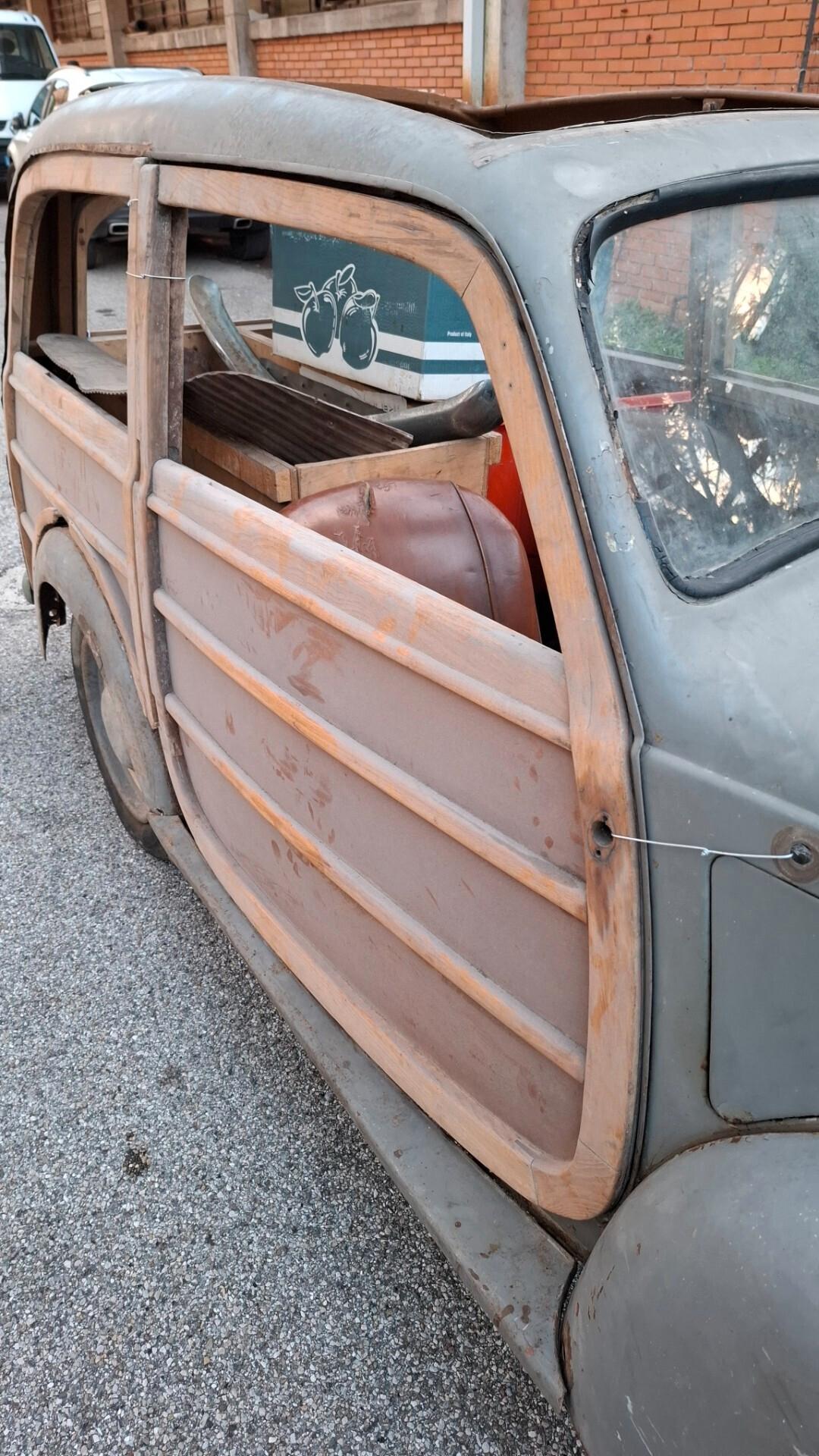 Fiat Topolino Giardinetta Legno 1950