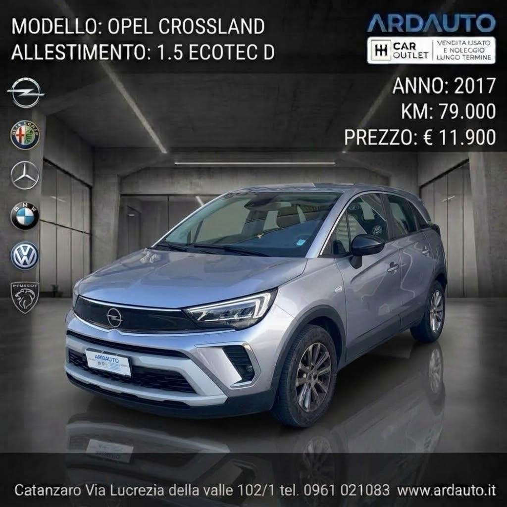 Opel Crossland 1.5 D E cotec 110 cv