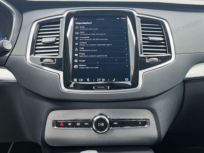 Volvo XC90 XC90 T8 PLUG IN PLUS DARK AWD AUT 7 POSTI