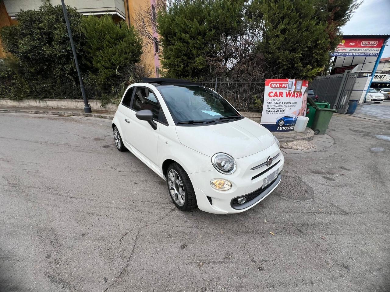 Fiat 500s 1.2 gpl CAMBIO TFT NAVIGATORE R16