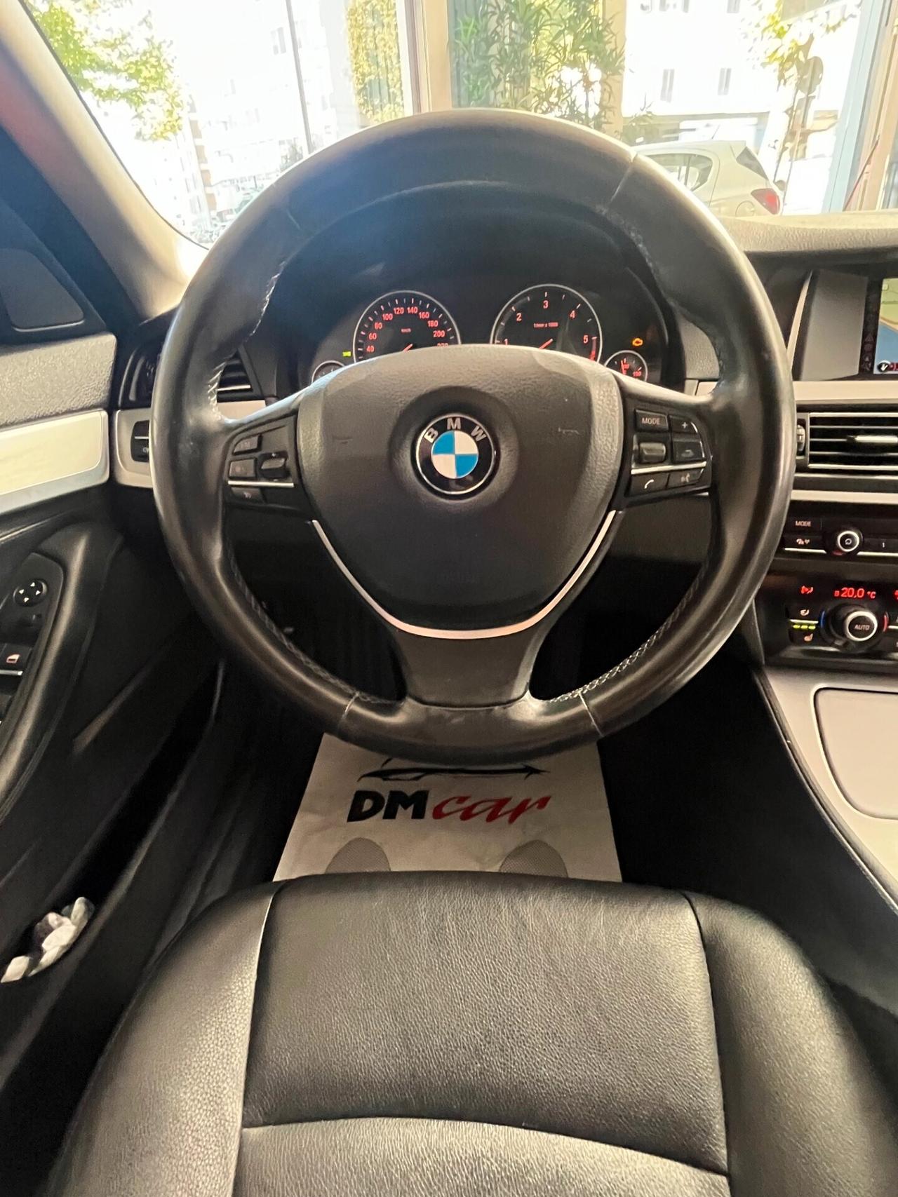 BMW 520 D 184 CV TOURING LUXURY PELLE TOTALE AUTOMATICO NAVI CERCHI SEDILI ANT. A REGOLAZIONE ELETTRICA