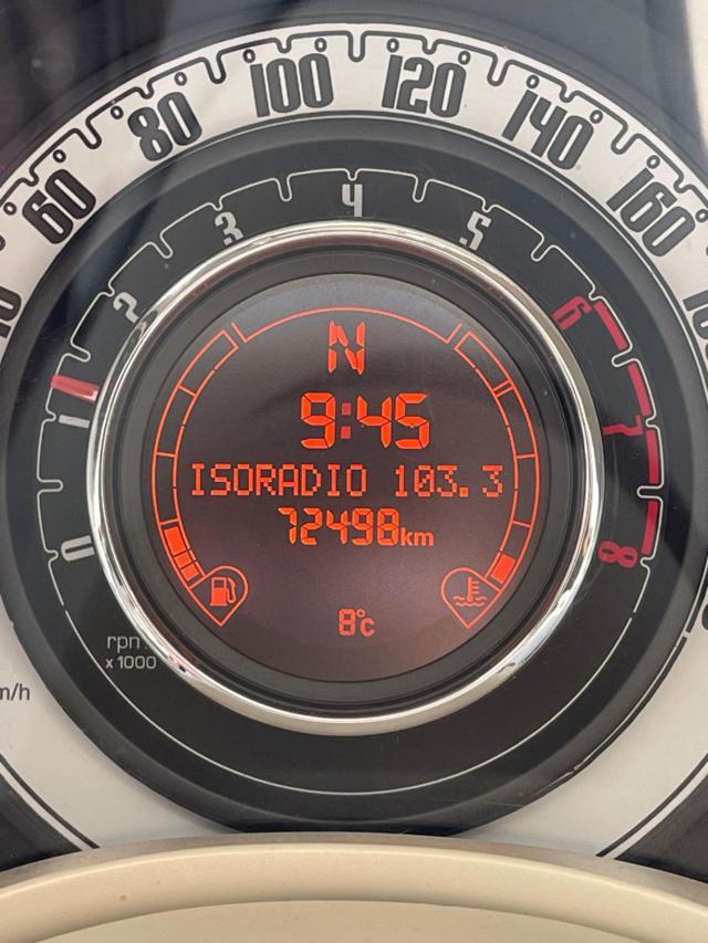 FIAT 500 CABRIO 1.2 Lounge 69cv "AUTOMATICA NEOPAT."