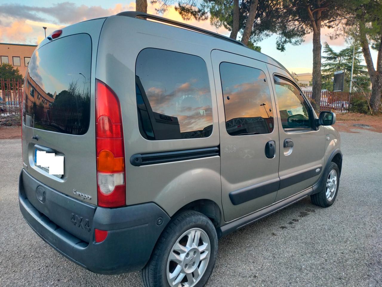 Renault kangoo 1.9 dci 4x4 adatta per neopatentati