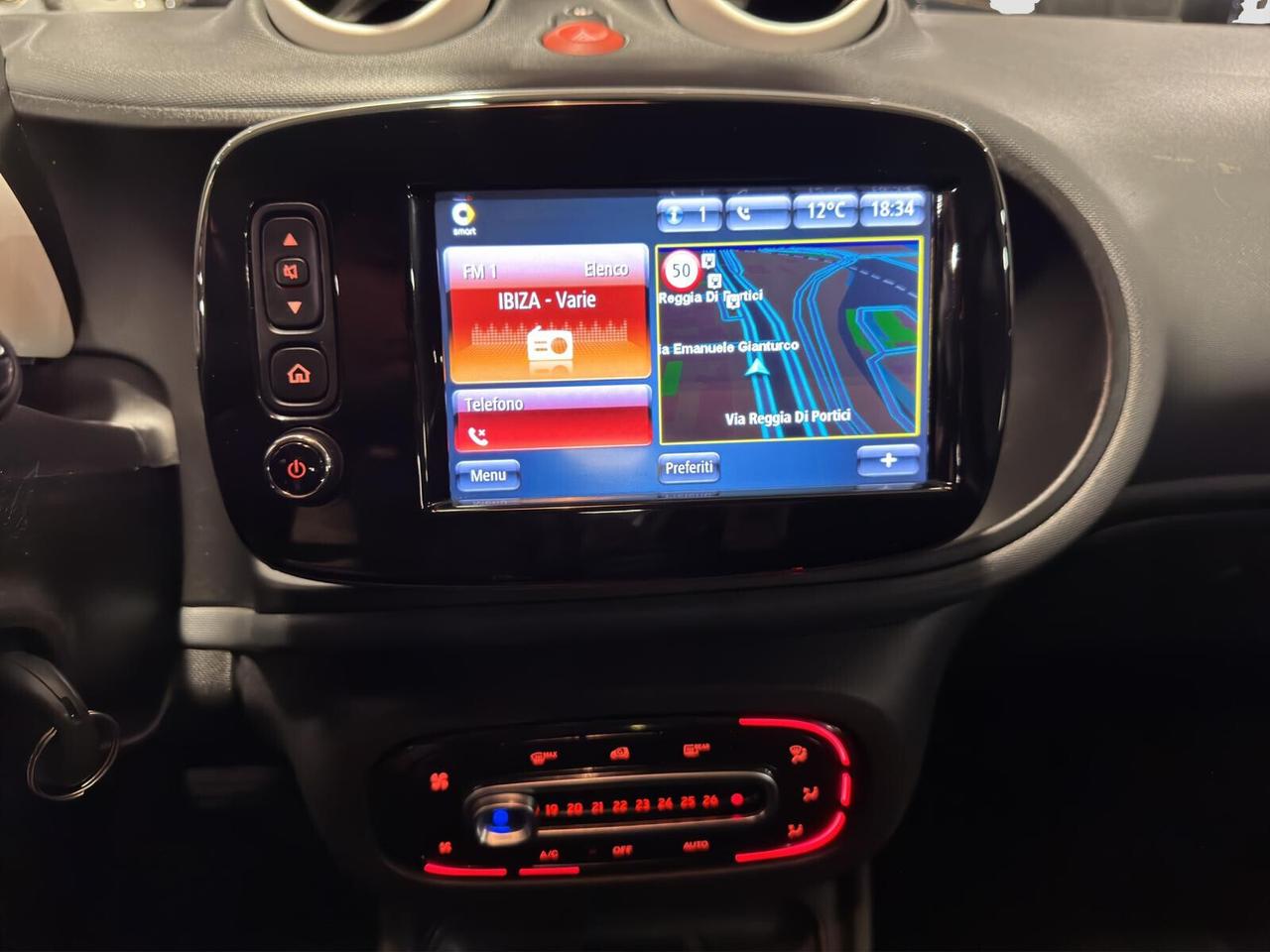 Smart ForTwo 1.0 71cv Passion automatica Tetto GPL 2018